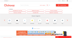 Desktop Screenshot of clickooz.com